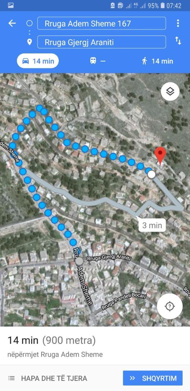 Rustemi Aparthotel Sarandë Exteriör bild